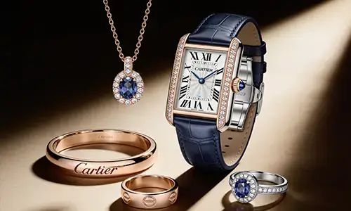Cartier Schmuck und Luxusuhr zur professionellen Wertermittlung